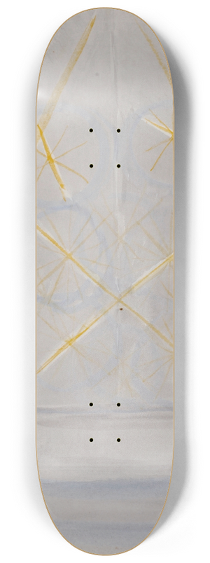 Otto Meyer-Amden - Tagebuchblatt II 8.25 inch art skate deck