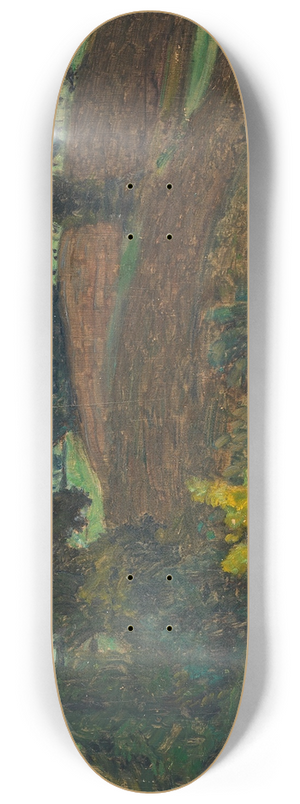 Otto Modersohn - Strmischer Tag ber der Heide 8.25 inch art skate deck