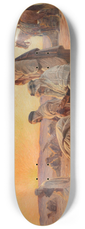 Otto Pilny - Morning Prayers 8.25 inch art skate deck