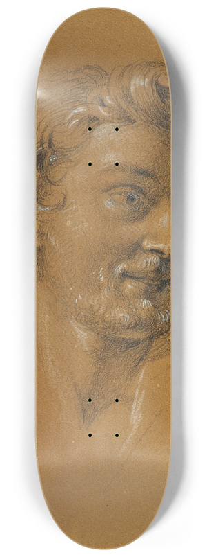 Johann Peter Krafft - Studie zu Rdiger und Angelika 8.25 inch art skate deck