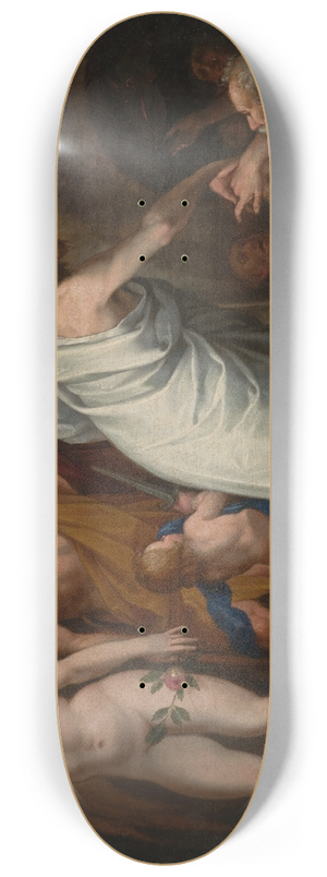 Pablo De Cspedes - Christs Descent into Limbo 8.25 inch art skate deck