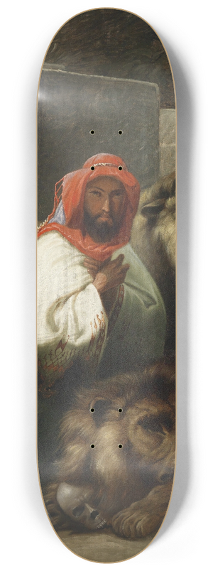 Pal Bhm - Der Lwenbndiger 8.25 inch art skate deck