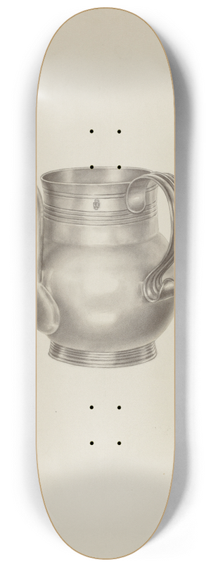 Palmyra Pimentel - Silver Spout Cup 8.25 inch art skate deck