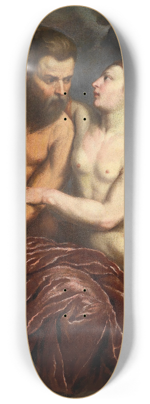Paris Bordone - Neptune And Amphitrite 8.25 inch art skate deck