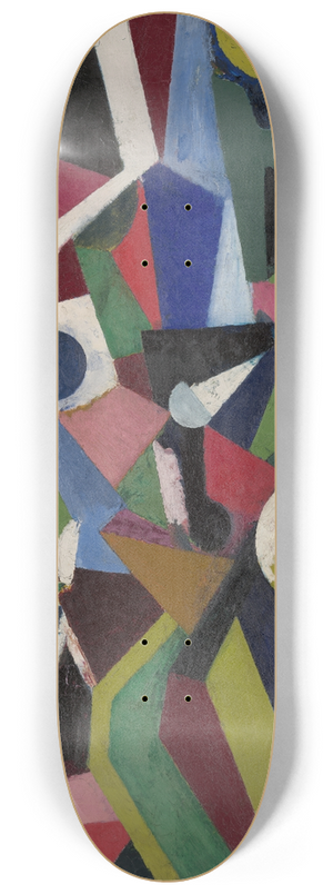 Patrick Henry Bruce - CompositionI 8.25 inch art skate deck