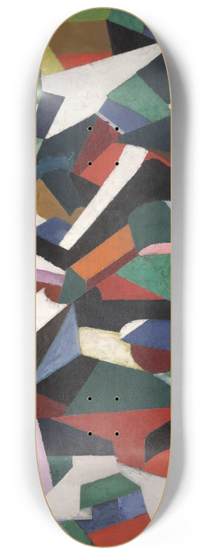 Patrick Henry Bruce - Composition II 8.25 inch art skate deck