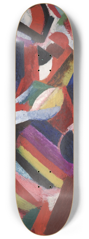 Patrick Henry Bruce - Composition III 8.25 inch art skate deck