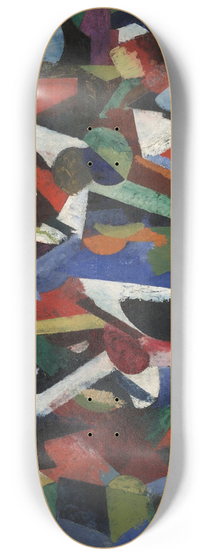 Patrick Henry Bruce - CompositionV 8.25 inch art skate deck