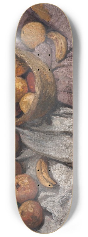 Paula Modersohn-Becker - Still life with apples and bananas 8.25 inch art skate deck