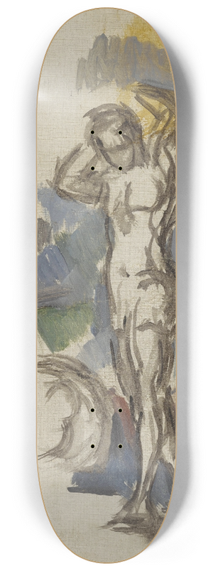Paul Czanne - Baigneurs 8.25 inch art skate deck