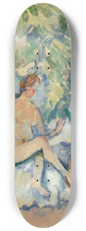 Paul Czanne - Bethsabe 8.25 inch art skate deck