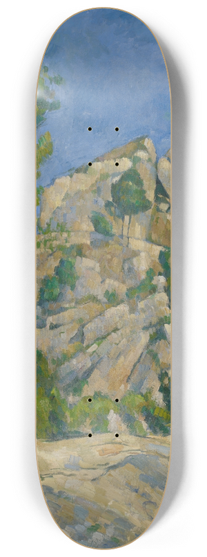Paul Czanne - Bottom of the Ravine 8.25 inch art skate deck