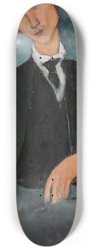 Amedeo Modigliani - Portrait de Baranowski 8.25 inch art skate deck