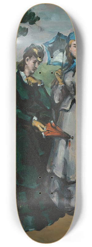 Paul Czanne - La Promenade 8.25 inch art skate deck