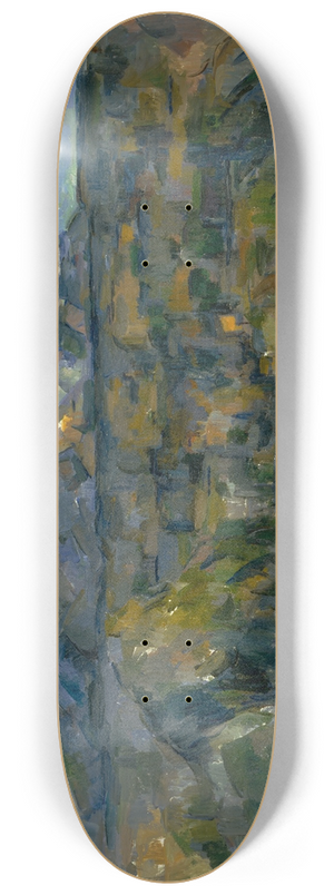 Paul Czanne - Mont Sainte-Victoire 8.25 inch art skate deck