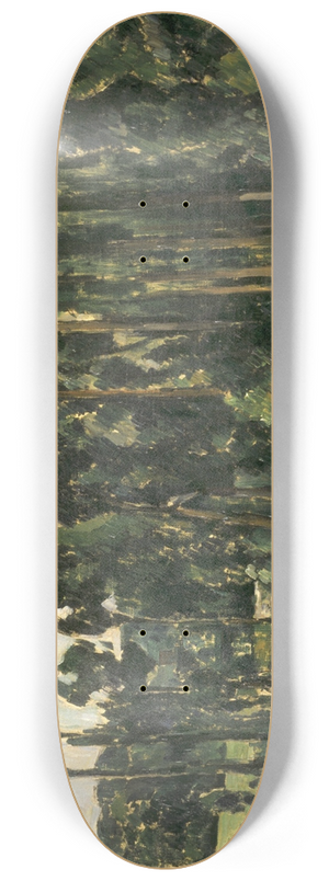 Paul Czanne - Poplars 8.25 inch art skate deck