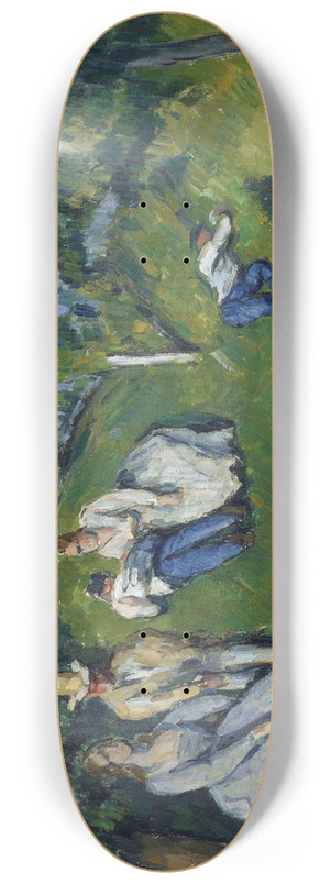 Paul Czanne - The Pond 8.25 inch art skate deck