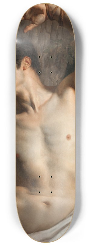 Paul Delaroche - Saint Sebastian 8.25 inch art skate deck