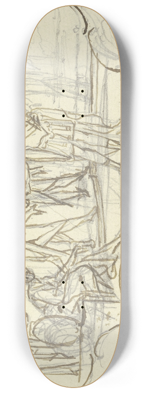Paul Egell - Kleidung der rmischen Mnner 8.25 inch art skate deck