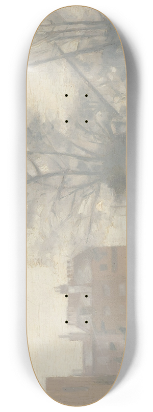 Paul Fordyce Maitland - Cheyne Walk in Winter 8.25 inch art skate deck