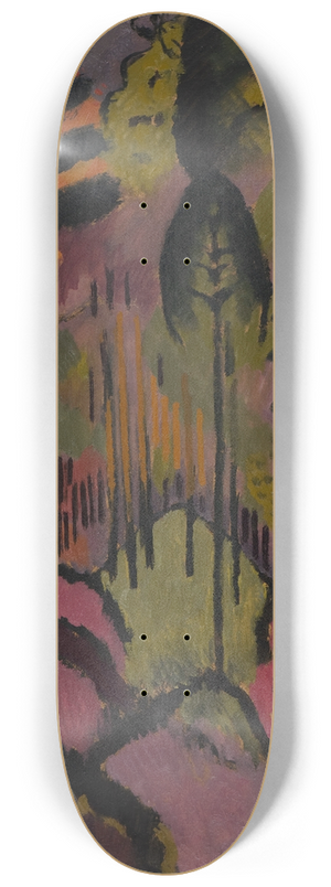 Johann Walter-Kurau - Trunks and Foliage 8.25 inch art skate deck