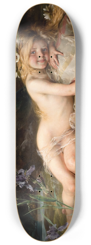 Paul Hermann Wagner - Forest Nymph 8.25 inch art skate deck