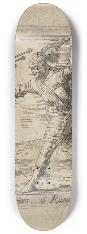 Johann Wilhelm Baur - Nobilit. 8.25 inch art skate deck