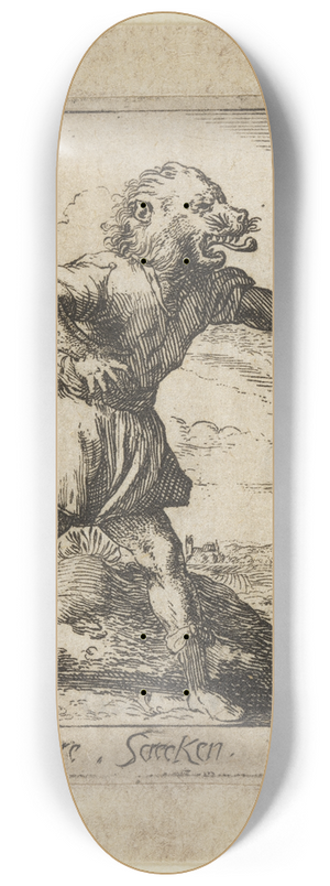 Johann Wilhelm Baur - Terrore 8.25 inch art skate deck