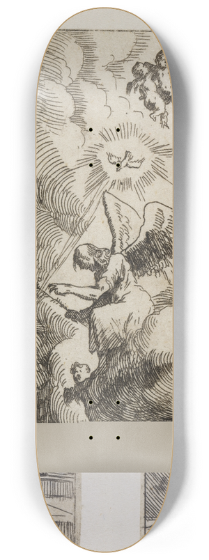Johann Wilhelm Baur - Verkndigung Mariae 8.25 inch art skate deck