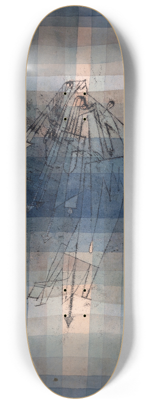 Paul Klee - Dance of Moth 8.25 inch art skate deck