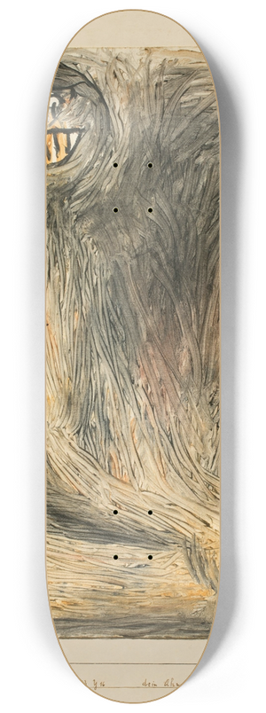 Paul Klee - Dein Ahn 8.25 inch art skate deck