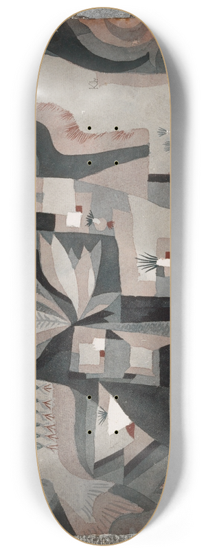 Paul Klee - Dry-cool garden 8.25 inch art skate deck