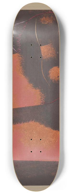 Paul Klee - Erd Teufel 8.25 inch art skate deck
