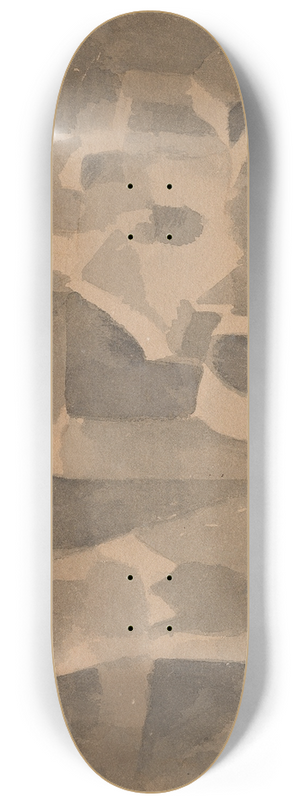 Paul Klee - Kstenlandschaft 8.25 inch art skate deck