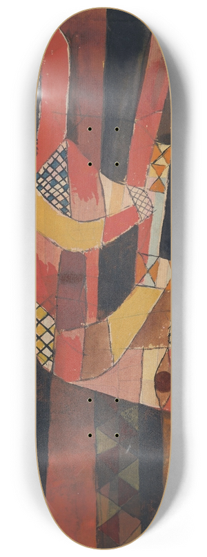 Paul Klee - Lovers 8.25 inch art skate deck
