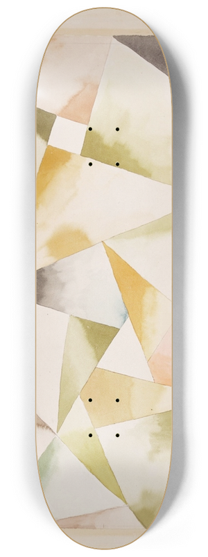 Paul Klee - Mountain Movement (In Three and Four Time) 8.25 inch art skate deck
