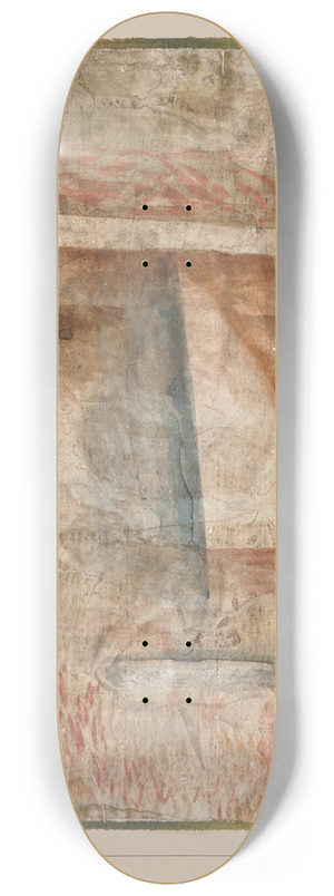 Paul Klee - Rotbrtiger Kopf 8.25 inch art skate deck