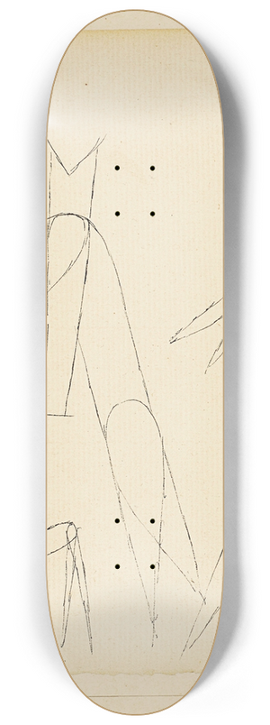 Paul Klee - Spaziergang 8.25 inch art skate deck
