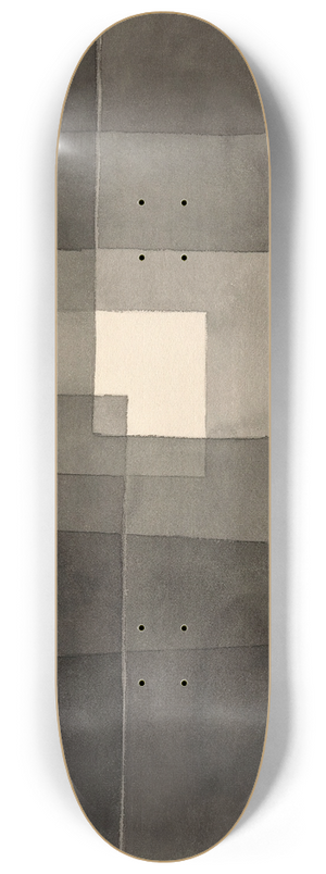 Paul Klee - Two Ways 8.25 inch art skate deck