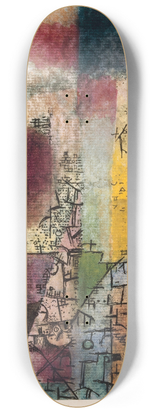 Paul Klee - Untitled 8.25 inch art skate deck