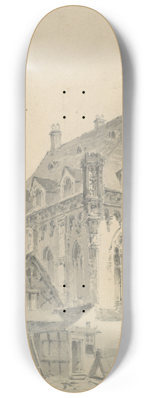 Paul Munn - St. Nicholas, Frankfurt 8.25 inch art skate deck