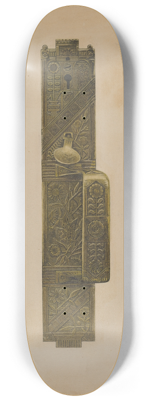 Paul Poffinbarger - Door Latch and Handle 8.25 inch art skate deck