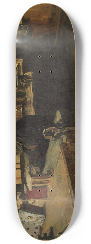 Paul Segisser - Clockmakers Workshop 8.25 inch art skate deck