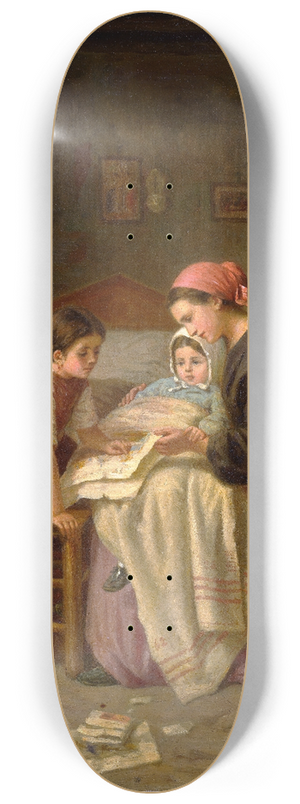 Paul Seignac - The Sick Child 8.25 inch art skate deck
