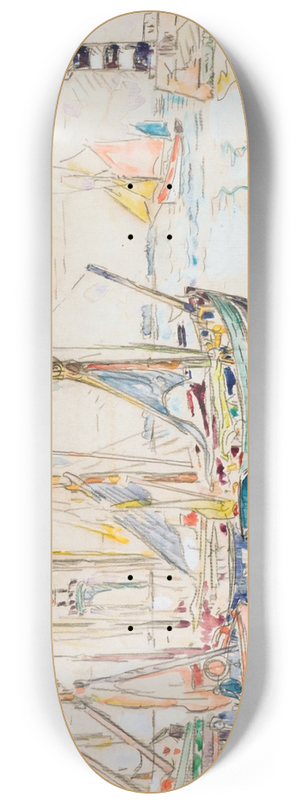 Paul Signac - Groix 8.25 inch art skate deck