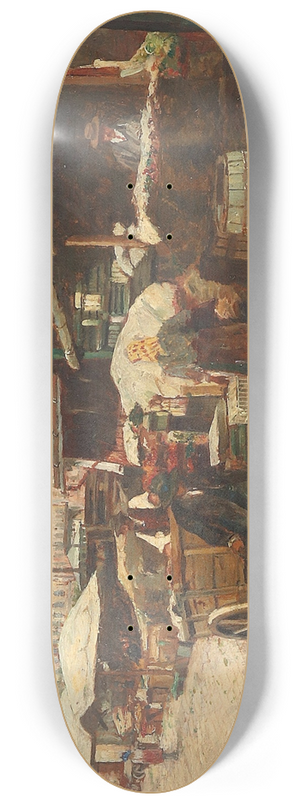 Paul Unbereit - Naschmarkt in Wien 8.25 inch art skate deck