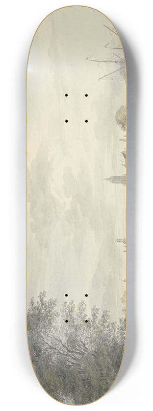 Paulus van Liender - Delft aan de Schie 8.25 inch art skate deck