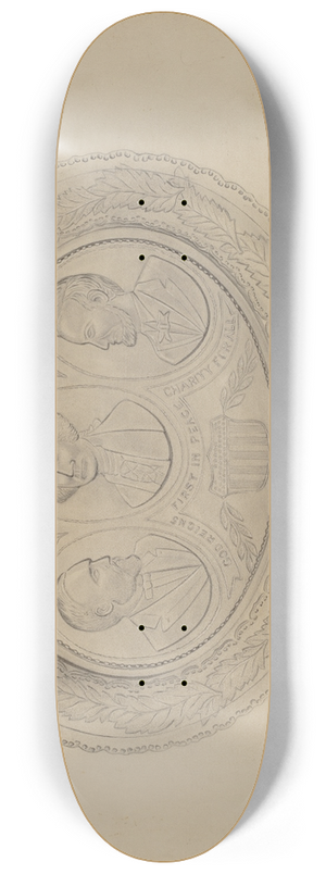 Paul Ward - Platter 8.25 inch art skate deck