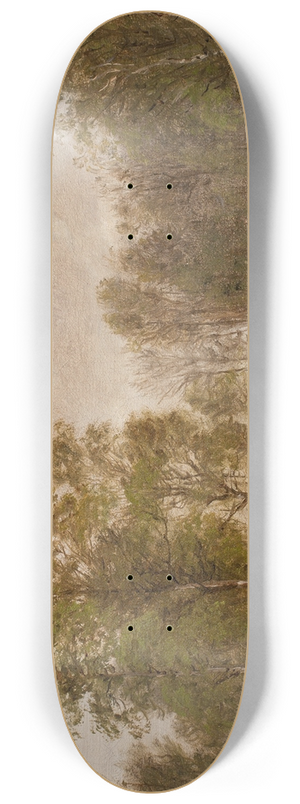 P. C. Skovgaard - Birketrer p Ls efter regn 8.25 inch art skate deck