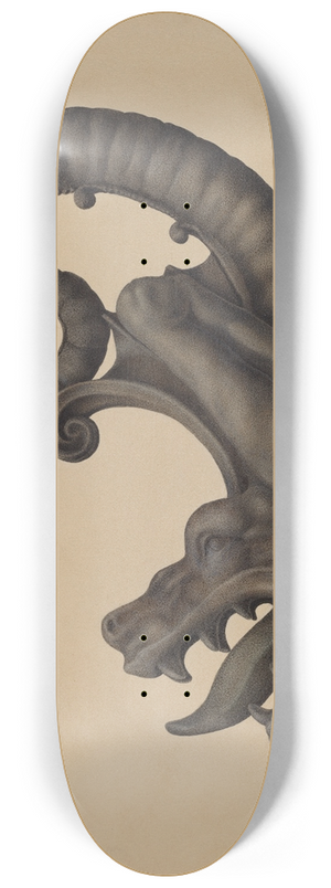 Pearl Torell - Iron Dragon 8.25 inch art skate deck
